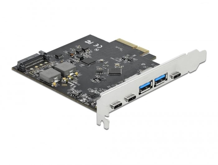 DeLOCK 89074 interfacekaart/-adapter Intern USB 3.2 Gen 2 (3.1 Gen 2) (89074) thumbnail