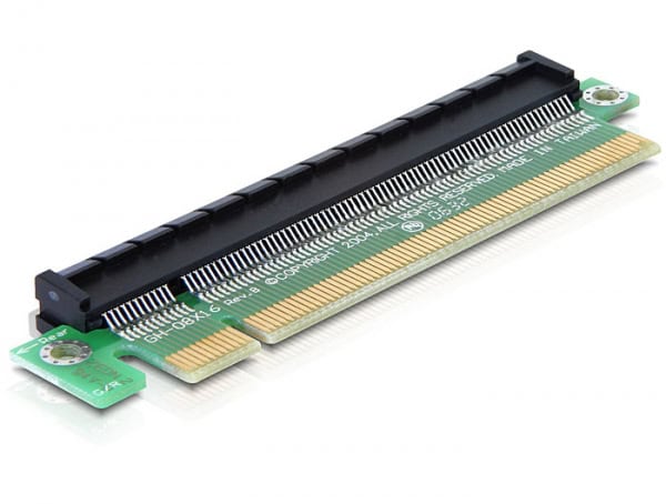 DeLOCK Riser PCIe x16 interfacekaart/-adapter Intern (89093) thumbnail