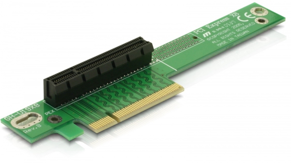 DeLOCK Riser PCIe x8 interfacekaart/-adapter Intern (89104) thumbnail