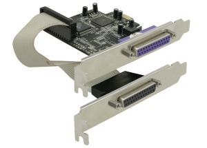 DeLOCK PCI Express card 2 x parallel interfacekaart/-adapter (89125) thumbnail
