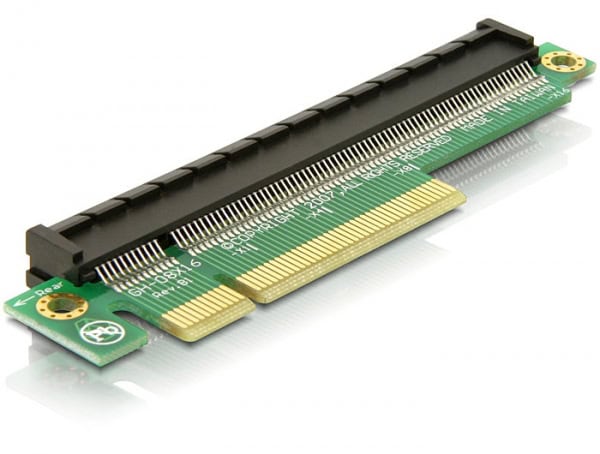 DeLOCK Riser PCIe x8 - PCIe x16 interfacekaart/-adapter Intern (89166) thumbnail