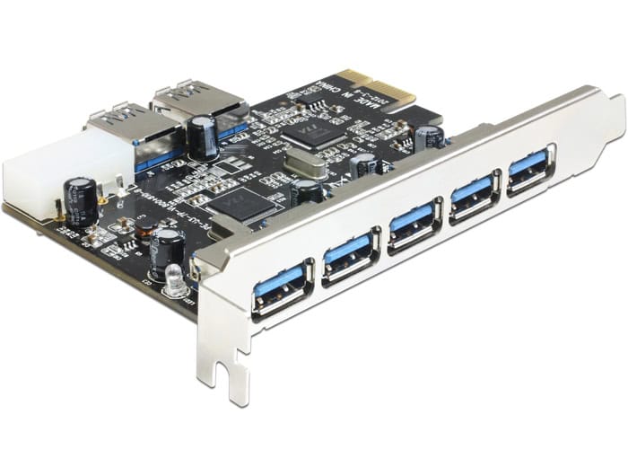 DeLOCK 89355 interfacekaart/-adapter Intern USB 3.2 Gen 1 (3.1 Gen 1) (89355) thumbnail