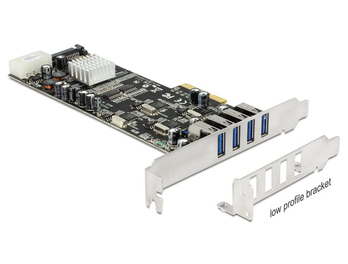 DeLOCK 89365 interfacekaart/-adapter Intern USB 3.2 Gen 1 (3.1 Gen 1) (89365) thumbnail