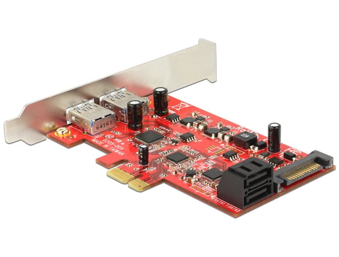 DeLOCK 89389 interfacekaart/-adapter Intern SATA, USB 3.2 Gen 1 (3.1 Gen 1) (89389) thumbnail