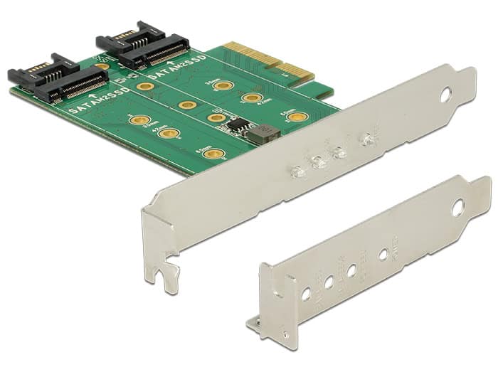 DeLOCK 89518 interfacekaart/-adapter Intern M.2, SATA (89518) thumbnail
