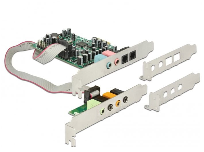 DeLOCK 89640 geluidskaart Intern 7.1 kanalen PCI-E (89640) thumbnail