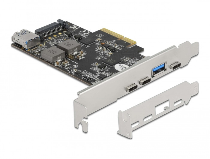 DeLOCK 90060 interfacekaart/-adapter Intern USB 3.2 Gen 2 (3.1 Gen 2) (90060) thumbnail