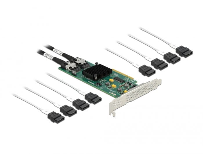 DeLOCK 90061 interfacekaart/-adapter Intern SATA (90061) thumbnail