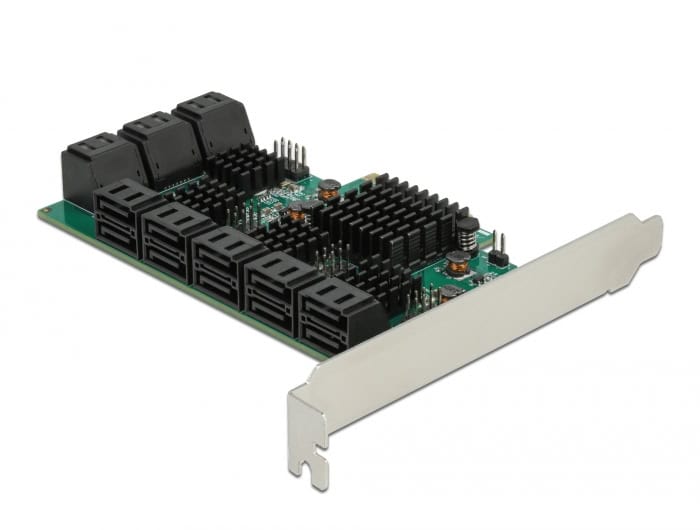 DeLOCK 90073 interfacekaart/-adapter Intern SATA (90073) thumbnail