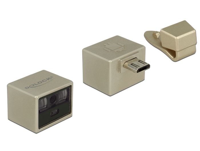 DeLOCK 90281 barcode-lezer 1D CMOS Goud (90281) thumbnail