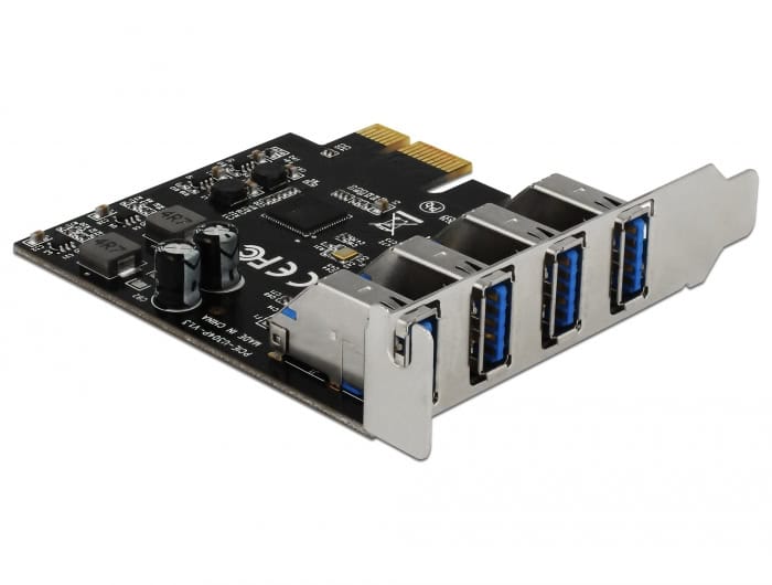 DeLOCK 90304 interfacekaart/-adapter Intern USB 3.2 Gen 1 (3.1 Gen 1) (90304) thumbnail