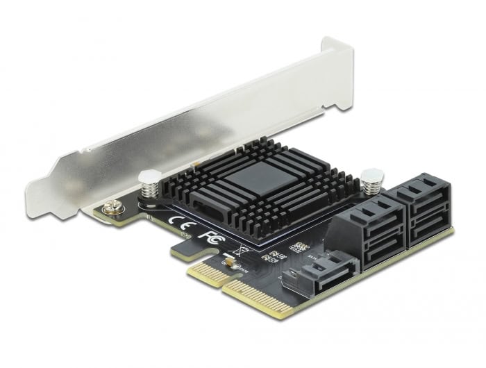 DeLOCK 90498 interfacekaart/-adapter Intern SATA (90498) thumbnail