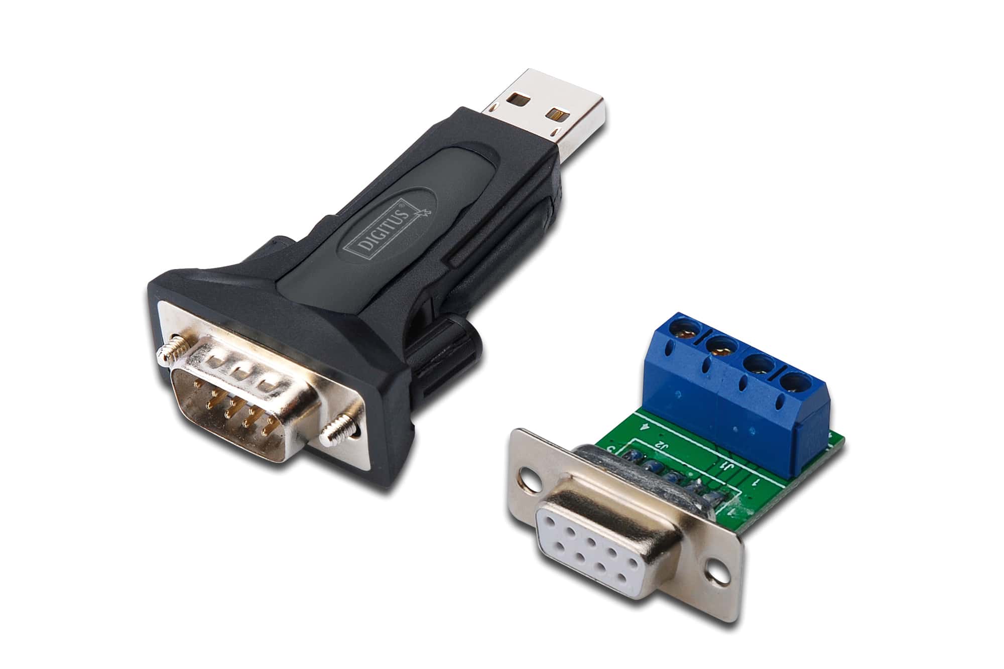 Digitus USB 2.0 - RS-485 Zwart (DA-70157) thumbnail