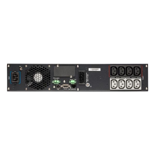 Eaton 9PX1500IRT UPS Dubbele conversie (online) 1,5 kVA 1500 W 8 AC-uitgang(en) (9PX1500IRT2U)