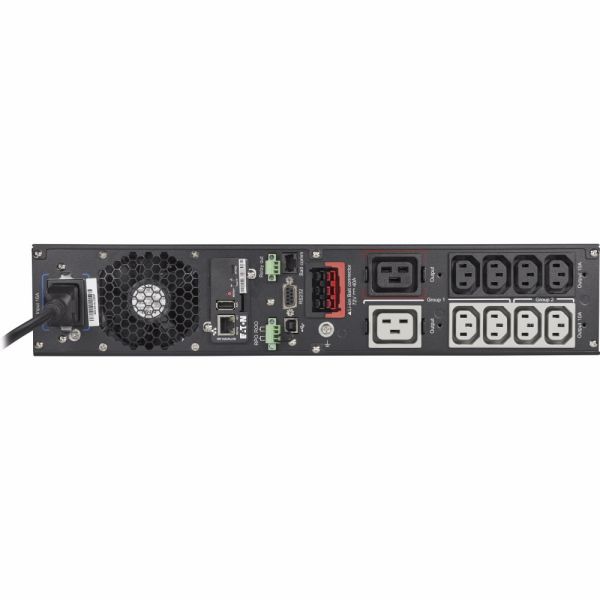 Eaton 9PX 3000i RT2U Netpack Li-Ion UPS Dubbele conversie (online) 3 kVA 2400 W 10 AC-uitgang(en) (9PX3000IRTN-L)