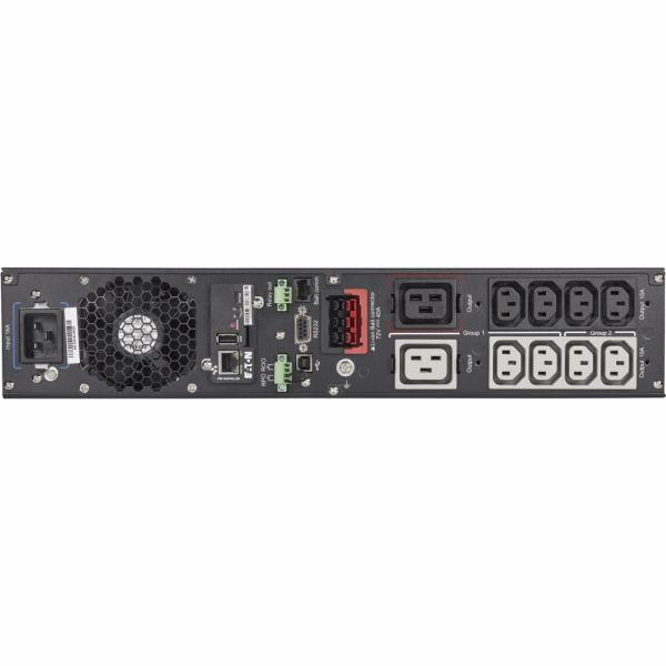 Eaton 9PX 3000i RT2U Netpack Li-Ion UPS Dubbele conversie (online) 3 kVA 2400 W 10 AC-uitgang(en) (9PX3000IRTN-L)
