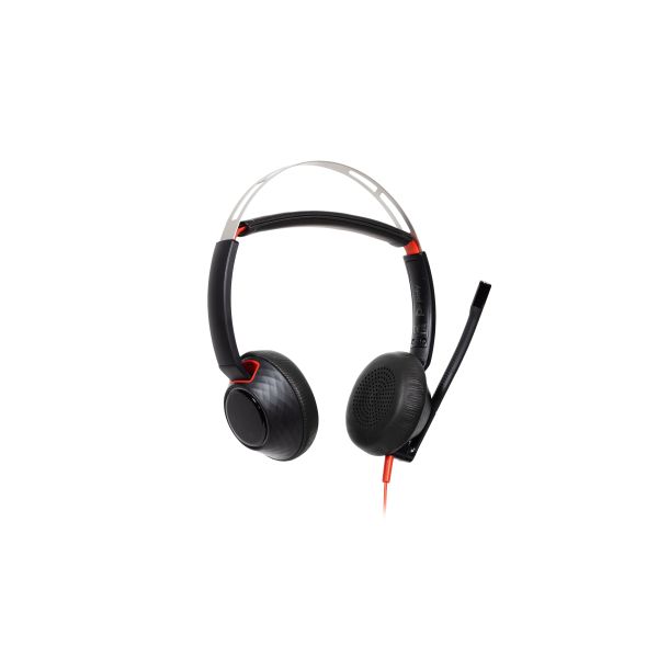 HP Poly Blackwire 5220 Stereo USB-C Headset + 3,5 mm plug + USB-C/A adapter (8X231AA) HP Poly Blackwire 5220 Stereo USB-C Headset + 3,5 mm plug + USB-C/A adapter (8X231AA)