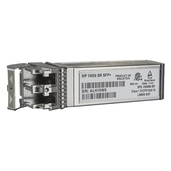 Hewlett Packard Enterprise BladeSystem c-Class 10Gb SFP+ SR Transceiver netwerk transceiver module Vezel-optiek 10000 Mbit/s SFP+ 850 nm (455883-B21)