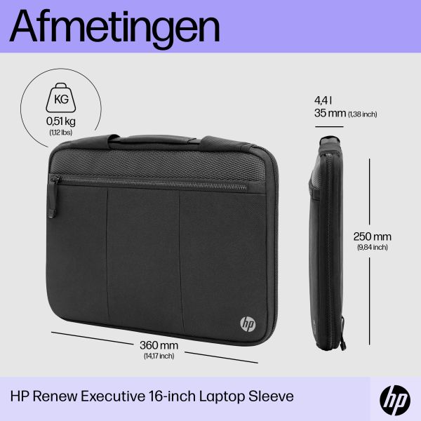 HP Renew Executive 14 inch laptopsleeve (6B8Y3AA) HP Renew Executive 14 inch laptopsleeve