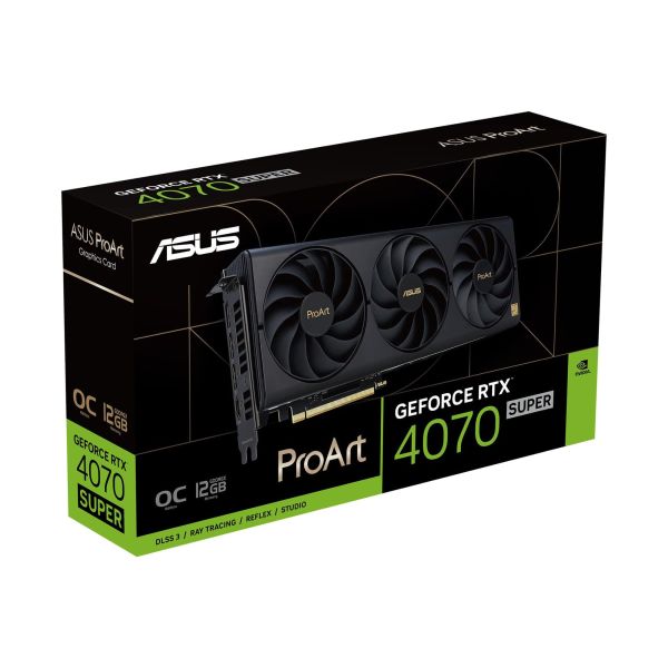 ASUS ProArt -RTX4070S-O12G NVIDIA GeForce RTX 4070 SUPER 12 GB GDDR6X (90YV0KC4-M0NA00) ASUS ProArt -RTX4070S-O12G NVIDIA GeForce RTX 4070 SUPER 12 GB GDDR6X (90YV0KC4-M0NA00)