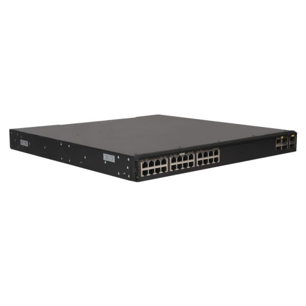 HPE Networking Comware Switch 5710 24XGT, 24x 1/10GBASE-T, 6x QSFP+ of 2x QSFP28 (JL689A) 2/3 Hewlett Packard Enterprise FlexFabric 5710 24XGT 6QSFP+/2QSFP28 Managed L3 10G Ethernet (100/1000/10000) 1U Zwart (JL689A)