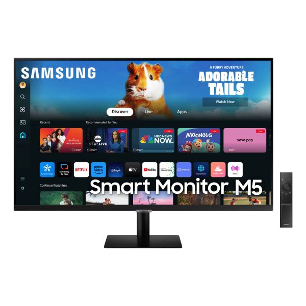 Samsung 27" Smart Monitor M5 M50D UHD (LS27DM500EUXEN)