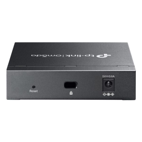 TP-Link Omada ES205G netwerk-switch Managed Gigabit Ethernet (10/100/1000) Zwart (ES205G)