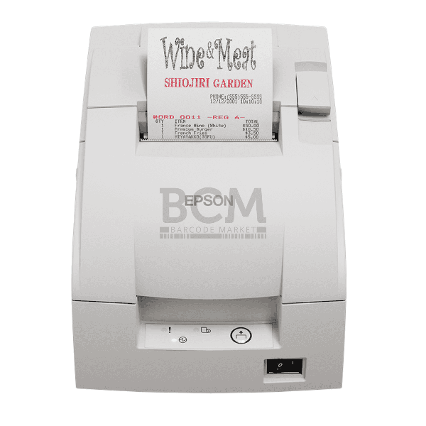 Epson TM-U220IIB, ERC38B, cutter, RS232, wit (C31CL27101F0)