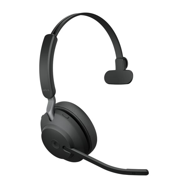 Jabra Evolve2 65 Headset Draadloos Hoofdband Kantoor/callcenter USB Type-A Bluetooth Oplaadhouder Zwart (26599-899-989)