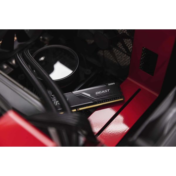Kingston Technology FURY Beast 32GB 3200MT/s DDR4 CL16 DIMM (Kit van 4) Black (KF432C16BBK4/32)