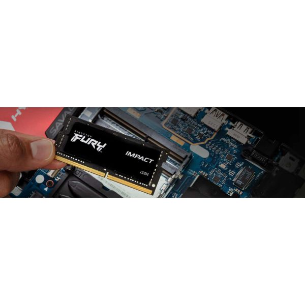 Kingston Technology FURY 32GB 3200MT/s DDR4 CL20 SODIMM Impact (KF432S20IB/32)