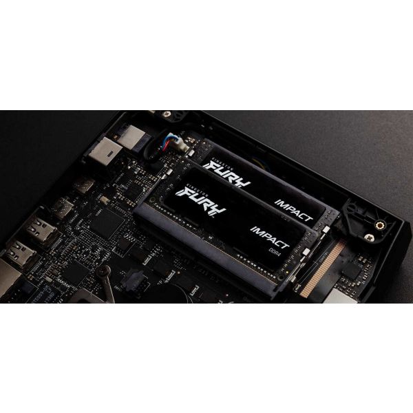 Kingston Technology FURY 32GB 3200MT/s DDR4 CL20 SODIMM Impact (KF432S20IB/32) Kingston Technology FURY 32GB 3200MT/s DDR4 CL20 SODIMM Impact (KF432S20IB/32)