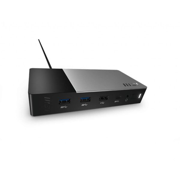 MSI USB-C Docking Station Gen 2 USB 3.2 Gen 2 (3.1 Gen 2) Type-C Zwart (001P15-011)