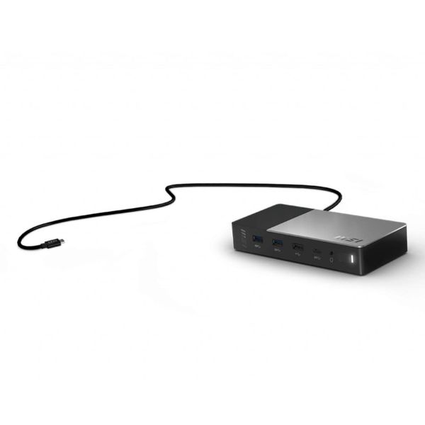 MSI USB-C Docking Station Gen 2 USB 3.2 Gen 2 (3.1 Gen 2) Type-C Zwart (001P15-011)