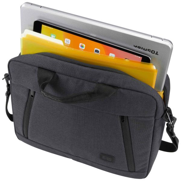Case Logic Huxton HUXA-213 Black 33,8 cm (13.3") Aktetas Zwart (3204647)