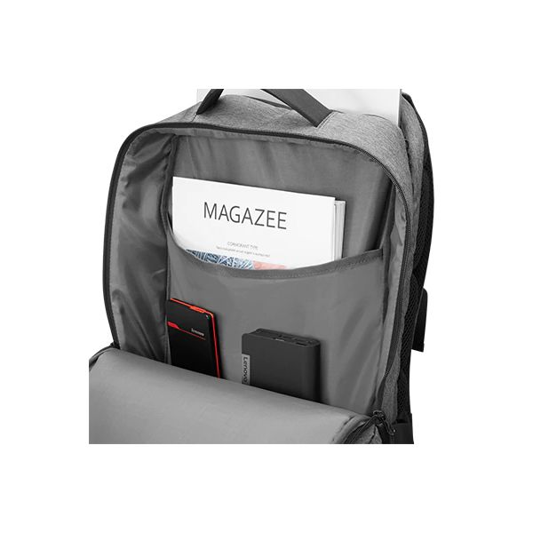 Lenovo 4X40X54260 laptoptas 43,9 cm (17.3") Rugzak Houtskool, Grijs