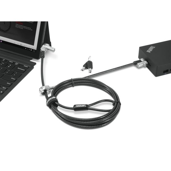Lenovo 4XE1B81918 kabelslot Zwart 1,8 m (4XE1B81918)