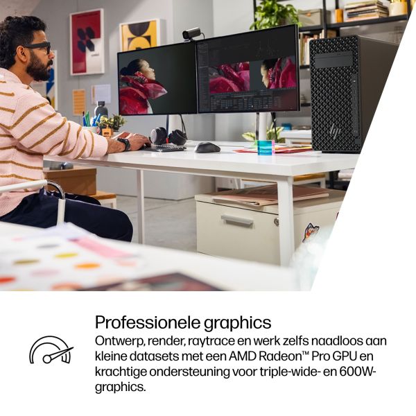 HP Z2 Tower G1i Wolf Pro Security Edition Intel Core Ultra 9 285K 64 GB DDR5-SDRAM 1 TB SSD Windows 11 Pro Workstation AI Workstation, AI PC Zwart (A40T8ET#ABH) 1/11 HP Z2 Tower G1i Wolf Pro Security Edition Intel Core Ultra 9 285K 64 GB DDR5-SDRAM 1 TB SSD Windows 11 Pro Workstation AI Workstation, AI PC Zwart (A40T8ET#ABH)