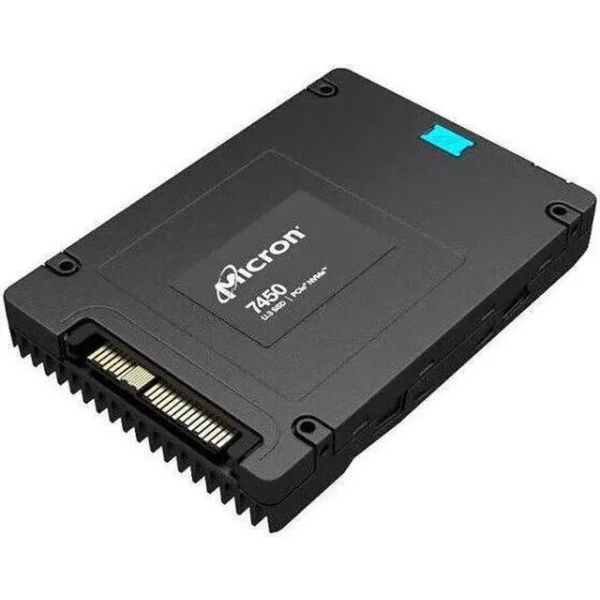 Micron 2,5 3.84TB Micron 7450 PRO Read Intensive MTFDKCC3T8TFR-1BC1ZABYYR 1,04 DWPD 63,5mm U.3 PCIe 4.0 x4 (NVMe) SSD 256bit AES (MTFDKCC3T8TFR-1BC1ZABYYR)