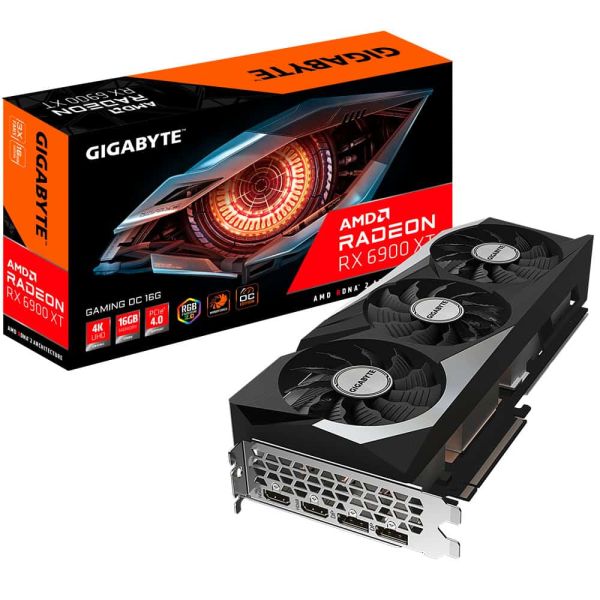 GIGABYTE GAMING Radeon RX 6900 XT OC 16G AMD 16 GB GDDR6 (GV-R69XTGAMING OC-16GD)
