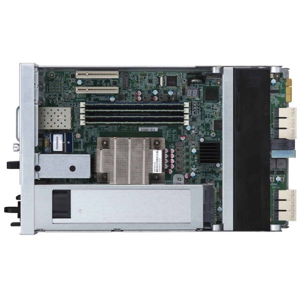 QNAP ES2486dc NAS Rack (2U) Intel® Xeon® D D-2142IT 128 GB DDR4 0 TB QNAP Enterprise System Zwart (ES2486DC-2142IT-128G)