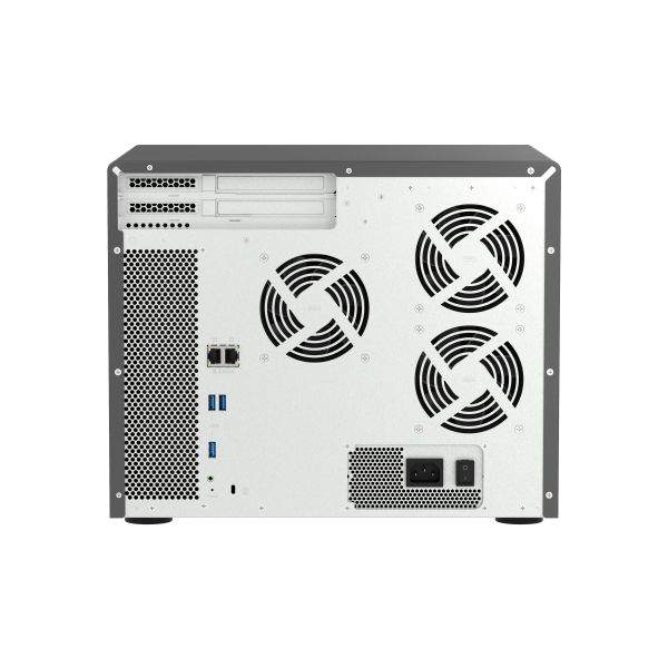 QNAP TS-1655 NAS Tower Intel Atom® C5125 8 GB DDR4 0 TB QNAP Turbo System Zwart (TS-1655-8G)