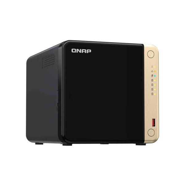 QNAP TS-464 NAS Tower Intel® Celeron® N5095 8 GB DDR4 0 TB QNAP QTS Zwart (TS-464-8G) QNAP TS-464 NAS Tower Intel® Celeron® N5095 8 GB DDR4 0 TB QNAP QTS Zwart
