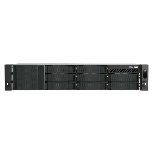 QNAP TS-855EU-8G data-opslag-server NAS Rack (2U) Intel Atom® C5125 8 GB DDR4 0 TB QuTS hero Zwart (TS-855EU-RP-8G)