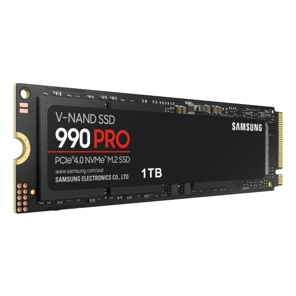 Samsung 990 PRO 1 TB M.2 PCI Express 4.0 NVMe V-NAND MLC (MZ-V9P1T0BW)