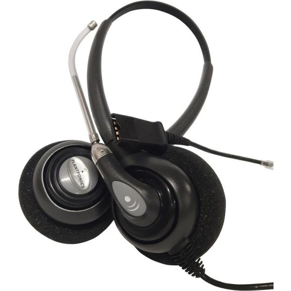 HP Plantronics Poly Headset SupraPlus H261H, 87129-02, binaural Wideband, kabelgebunden (87129-02) (87129-02)
