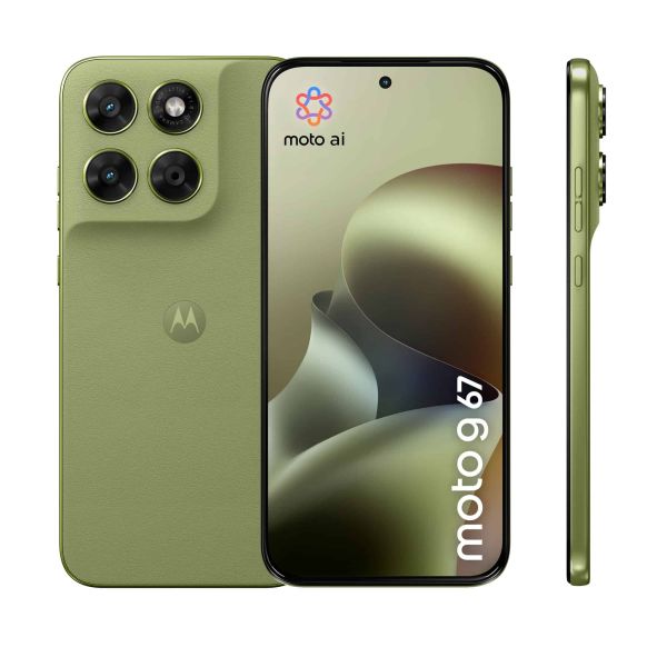 Motorola moto g67 17,3 cm (6.8") Hybride Dual SIM Android 16.0 5G USB Type-C 4 GB 256 GB 5200 mAh Groen (PBAU0017NL) Motorola moto g67 17,3 cm (6.8") Hybride Dual SIM Android 16.0 5G USB Type-C 4 GB 256 GB 5200 mAh Groen (PBAU0017NL)