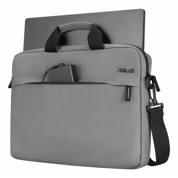 ASUS AC1600 Carry Bag 40,6 cm (16") Documententas Grijs, Amandel (90XB0A60-BSL000)