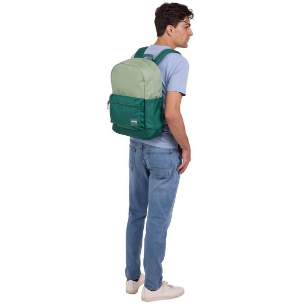 Case Logic Campus CCAM1216 - Islay Green/Smoke Pipe rugzak Casual rugzak Groen Polyester (3204926)