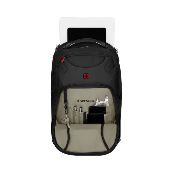 Wenger Cosmic 17,3 inch Laptop Rugzak met Tabletvak Zwart (653187)